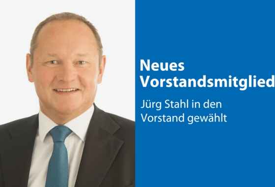 Jürg Stahl neu zum Vorstandsmitglied des Schweizerischen Vereins gewählt